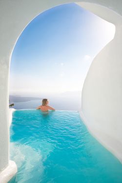 thefutureoftravel:  luxuryon:  The best sea views in Santorini   Greece.