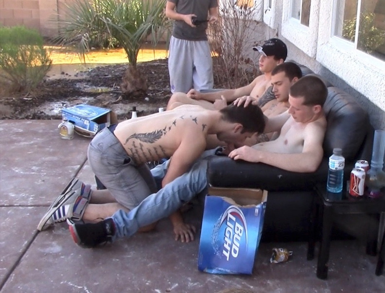 Gay frat boys passed out