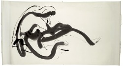 loverofbeauty:  Isamu Noguchi, Peking Drawing (man sitting), 1930, 