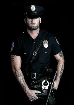 quietcharms:  blue-eyed-girl69:  stefanpoison:  Policeman  Ohhhh….lock me up and throw away the key😉💋  i did it. cuff me.