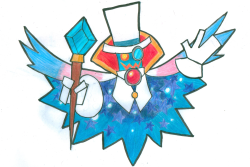 summeryseaserpent:  Count Bleck from Super Paper Mario 