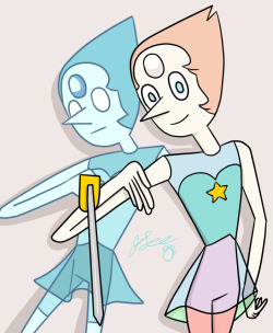PARRY! PARRY! THRUST! Holo-Pearl is basically a Stand.