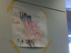 mediaplay:welcome to my school   Did alcohol get fucking spilt on this