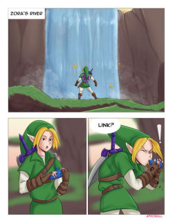 iwill4ev:  A Riverside Reunion Artist: Afrobull Short Story #40  To celebrate the newest LoZ game being dropped. I’m dropping some hentai of my two favorite princesses. Ruto is first. Always