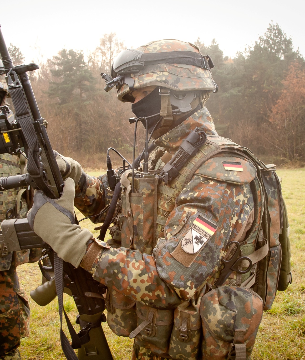German army camouflage uniforms