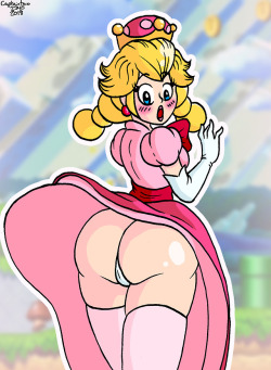 I’m not a fan of the New Super Mario Bros. games, but Peachette is a cutie. 