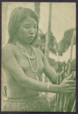   Indian woman, via Old Indian Photographs.   