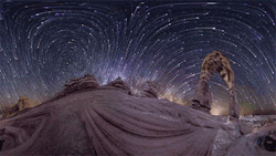 reflectionofmylove:   all-the-weird-things:  exploratorium:  mashable:  itscolossal:  A Multi-Camera 360° Panoramic Timelapse of the Stars by Vincent Brady [VIDEO]  WHOA!  Too mind bending not to reblog!  i feel like this is exactly what Vincent Van