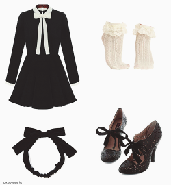 poison-marie-deactivated2019091:  Deadly Doll. dress | socks | heels | headband 