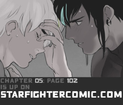 Up on the site!My Patreon (Early Access to Starfighter pages and other drawings + exclusive new things, like my new NSFW/R18 comic project, Pain Killer!) ✧ The Starfighter shop: comic books, limited edition prints and shirts, and other merchandise!