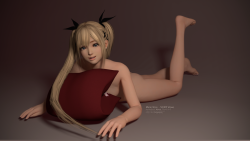 konos-of-deviantart:  Marie Rose - 58,000 Views by Kojima-of-No-StigmaI had no internet for a few days, so I’ve been hard at work with Blender. Currently working on a Kokoro Render and I have never seen so many textures from a single, just a shirt wearing