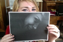 I photocopied my face and the results are beautiful!!