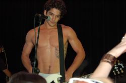 Tyler Posey shirtless
