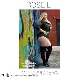 #Repost @kurvescalendarofficial ・・・ Welcome 2017 Kurves Calendar Model, Rose! @rlaw14   Ohhh snap I shot that!!! Well look forward to seeing our work in the 2017 calendar&hellip; Time for us to plan and brainstorm #bbw #plussize    #2017 #kurvescomeinalls