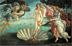 renaissance-art:  Botticelli c. 1486 Birth of Venus 