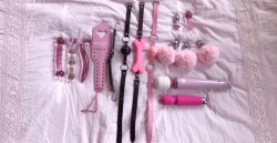 dumdolly: Bimbo BDSM Barbie comes equipped with……  💖buy my snapchat/private blog &amp; watch me play with my toys!!! please leave caption intact💖 