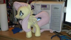 scenic-spatter:  Just a little sneaky peak of fluttershy who I wish to preview to my kind lovely beautiful followers who follow my tiny blog :3 Thanks for sticking around and I should post more and I hopefully will :D so come say hi and stuff I would