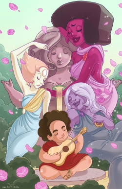 greyfowlgraces:  labillustration:  The Crystal Muses.  Gonna be at Momocon at table 82 next weekend! Come and say hi!  YASSS 