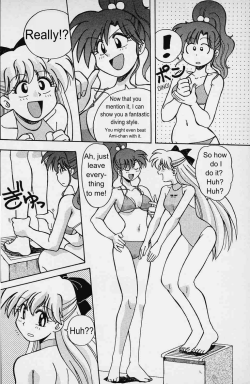 dreamyslothbunny:  theisb:  thatonemoonie:  This is probably the funniest thing I’ve ever seen in my life source  One of the weird Sailor Moon fan-comics by Kiyohiko Azuma, better known today as the creator of Azumanga Daioh and Yotsuba&amp;!.  