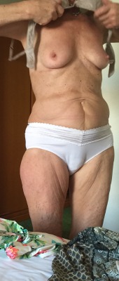 volvo62:  grannycuntlover:  mikemoon2013:  Wife 69 Enjoy  Many Thanks!   Very sexy! Lovely panties and mound!  Love the pussy bulge 👅💦