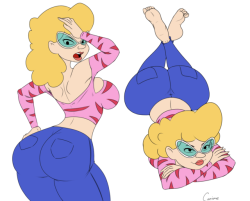 canime: Jeremy’s mom from Chip and Dale Rescue Rangers. she doesn’t have an actual name. 