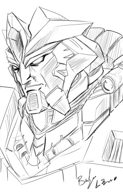 nizaen:  Request from lockdownsbountifulbooty who wanted IDW Breakdown to go with the IDW Knockout I drew. Also an anon wanted Breakdown too :D I tried Milne’s sketch style. too much detail I cannot prepare my body for. lol 