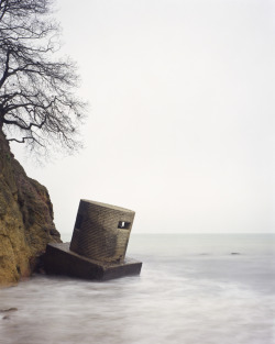 bobbycaputo:The Ghostly WWII Ruins of Europe’s Northern Coasts  Marc Wilson spent four years chasing the ghosts of World War II for his series The Last Stand, wandering 23,000 miles of shoreline to capture eerie photos of bunkers and blockades that