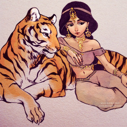 fandoms-females:  CM #2 - Arabian Princess( jasmine_by_qinni ) 