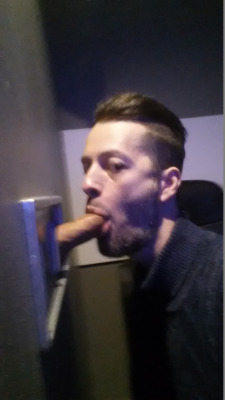 stefannaked:  painthisface:  Stefan Haglund, Borås Sweden. Sucking unknown mans dick throu gloryhole. Faggot cum dump!  Let me know if you want a blow job to!