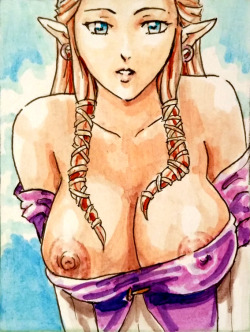 Zelda ACEO by BGaltered 