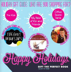 randomhouse:  Click through for the full-size JPEG here or view the clickable PDF here! Books make perfect holiday gifts. They always fit, they’re easy to wrap, and they’re more fun to open than a gift card. (They also last much longer than a fruit