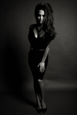 CUSHNIE ET OCHS for PLAYBOY 3 (leather bra on Miss April 2012, Raquel Pomplun) - photographed by Landis Smithers