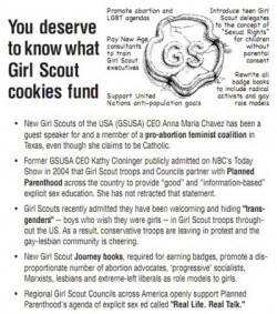 platonicknifelust:darkbookworm13:terrifi8itch:alfagamma:ghastderp:DOES ANYONE ELSE SUDDENLY CRAVE COOKIESwow the girl scouts are a much better and more progressive organisation than i thought  i find it hilarious that this is meant to be negative   I