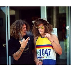 whospilledthebongwater:  nollieswitchfakie:  Tommy Sandoval and Blake Anderson - words cannot describe how great this picture is.  fucking blake &lt;333