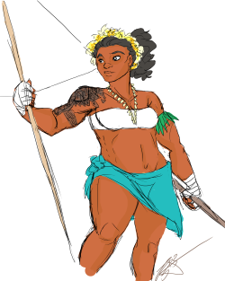 batty4u:  my feelings on Moana are that since she’s a navigator and a sailor, and since that requires a lot of body strength, she should be stocky and well built. Still feminine, still a princess, still dances and sings and has hair that no one will