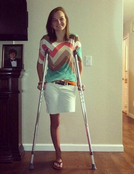 amputee SAK crutches | Tumblr