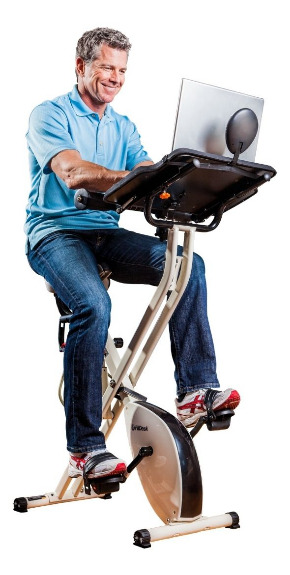 Stationary bike and treadmill