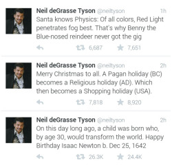 tastefullyoffensive:  Neil deGrasse Tyson on Christmas 