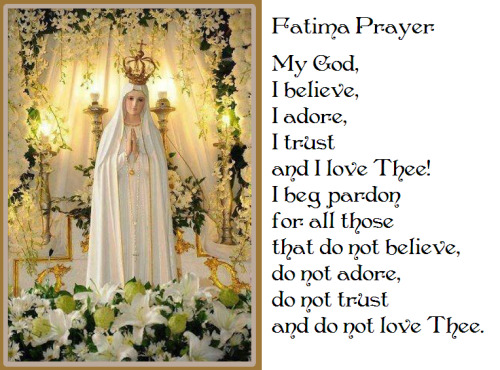 Fatima Prayer In Latin 87