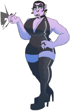 andwoids:goth domme orc lady?? u bet!!