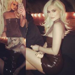 marquisfetishmagazine:  Who caught @kyliejenner in her shiny pvc dress yesterday on her social media? WE DID and here it is in all it amazingness 😍👍🏼 we approve do you?www.marquis.world ___________________________________ #marquis #MarquisMagazine
