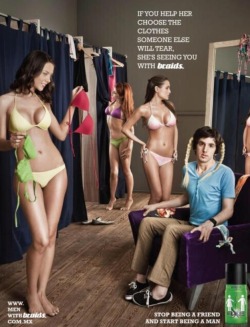 bogleech:jesidres:merinnan:mathematicianalias:Dear axe, your ad is horrible. Let me explain how:1) It objectifies women.2) It tells young men with female friends that they are not “real men”.3) It tells young women that “real” men don’t want