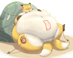 Charm of the Weight GainArtist:  Roppu   On FA    On Twitter