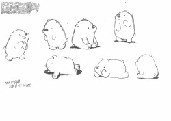 wedrawbears:  Some early development sketches from the first Baby Bears episode, “THE ROAD”.