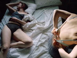 lesbianartandartists: Kelli Connell, Getting Up, 2002