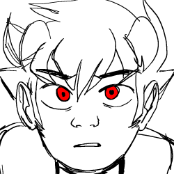 imagine how hard it would be if karkat ended up growing up on alternia trying to keep up his gray shtick what an idiot