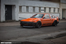 upyourexhaust:  V8 Hachirockin’: The Angriest 86 Ever Photos by Bryn Musselwhite