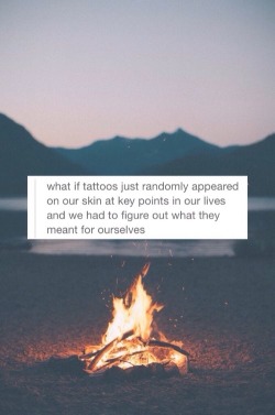 simchloe23:  Wow…. OK, now I’m going to be up all night pondering this.  I mean seriously, what if that happened.  What if the meaning was directional. Do i go this way or that way with my life. What of it were life or death. You have this mark you