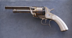 mikeeverlasting:  From top to bottom: LeMat Revolver Volcanic Repeating Pistol &ldquo;Artillery&rdquo; Luger All beautifully engraved and adorned in an ornate, Art Deco style. I’m unsure who the engraver is or was.  