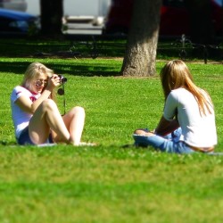 #Beautiful #young #photographer ♥  #girls #girl #sunglasses #streetphotography #beauty #legs #instagirls  June 14, 2012  #summer #heat #hot #travel #SaintPetersburg #StPetersburg #Petersburg #Russia #СанктПетербург #Петербург